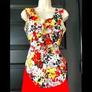 Banana Republic Sleeveless Blouse-Small